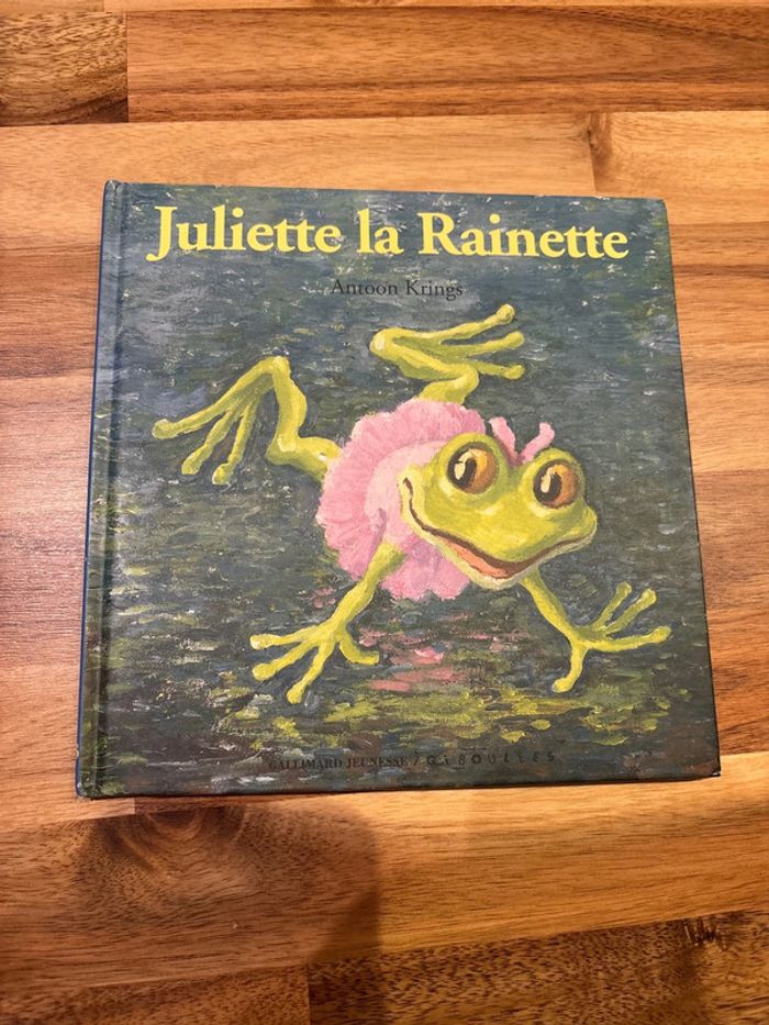 Livre Juliette la rainette