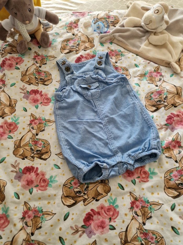 Salopette short