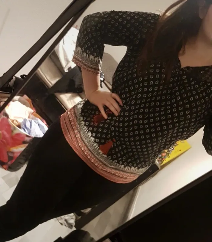 Blouse manches 3/4 - Pur et simple - T.40 - photo numéro 5