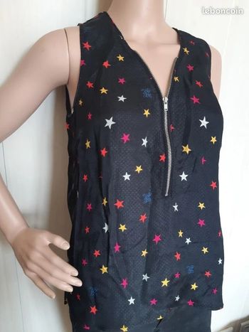 The kooples top débardeur été T.36 en tbe