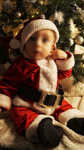 Déguisement Père-Noël 6-12 mois