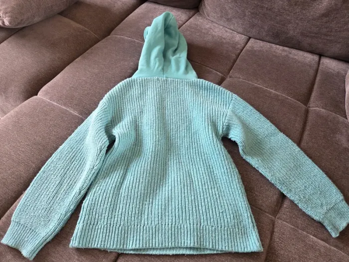 Pull maille a capuche - photo numéro 2