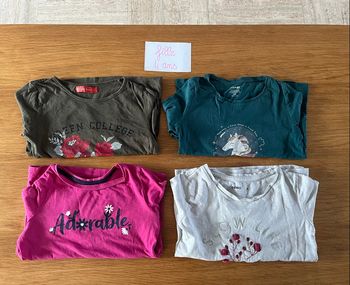Lot de 4 t-shirts