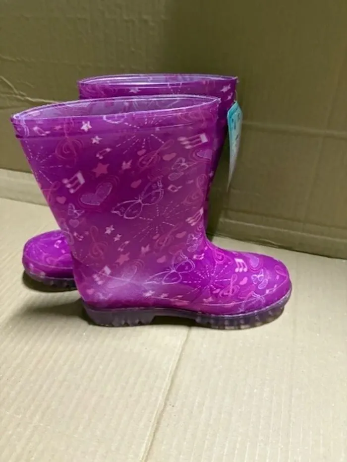 bottes de pluie enfant disney violetta taille 32 - photo numéro 3