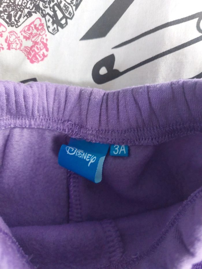 Pantalon de jogging reine des neiges taille 3 ans - photo numéro 2