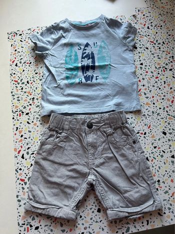 Ensemble short t-shirt sergent major