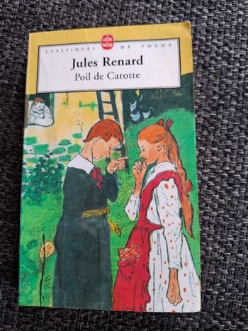 Livre Poil de Carotte de Jules Renard en bon état