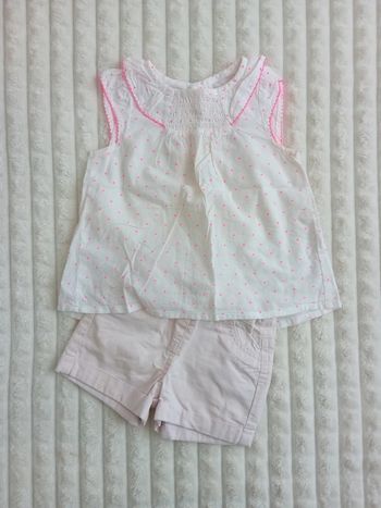 Ensemble fille 6/9mois 🌼🌸