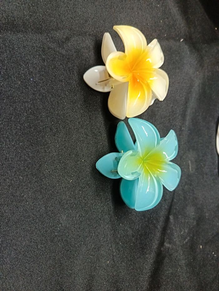2 grandes pinces fleurs - photo numéro 3