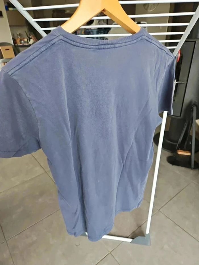 tee shirt bleu foncé taille S pepe jeans homme - photo numéro 4