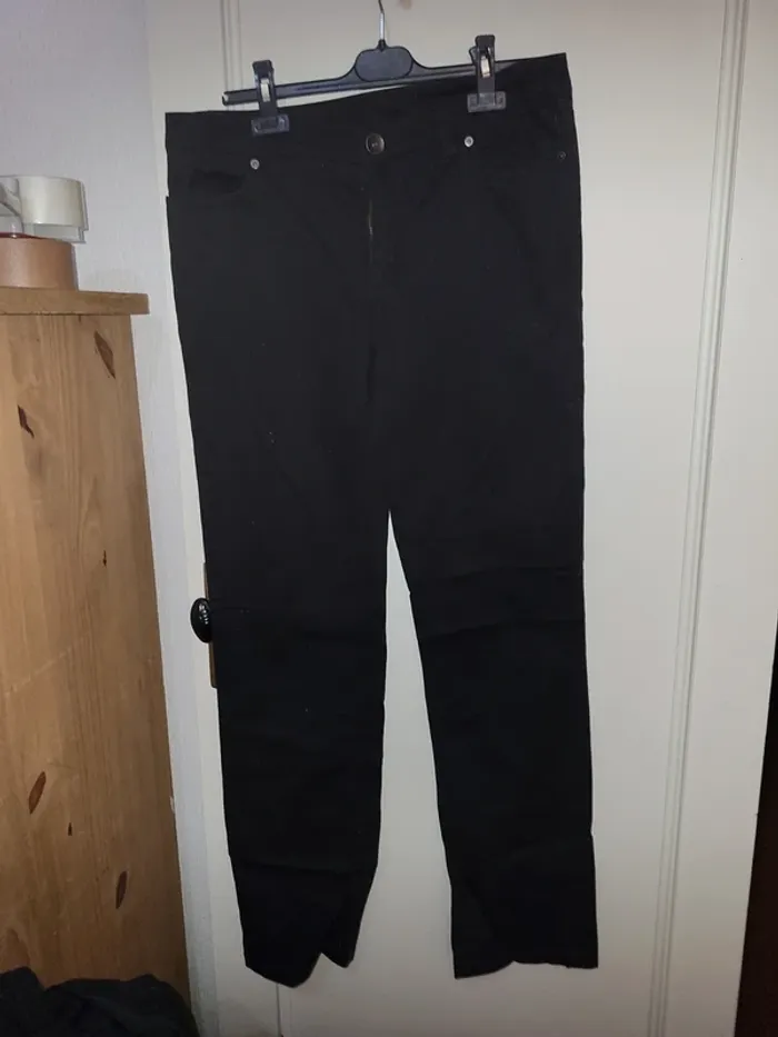 Pantalon noir united colors of benetton