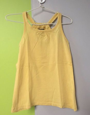 Débardeur jaune 4 ans fille kiabi