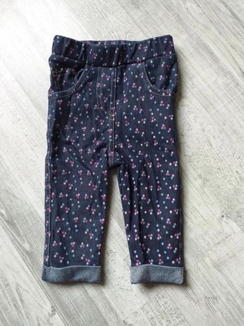 Leggins fleuri 6 mois