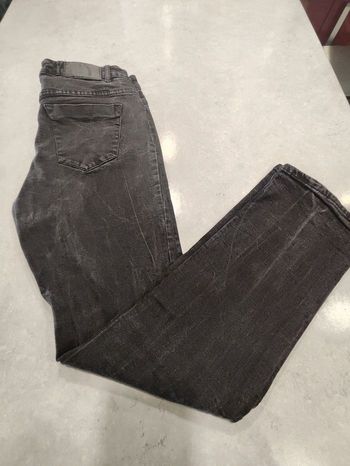 Jean noir délavé – Kiabi – Taille 44 – Coupe regular