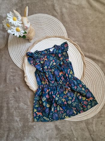 Robe en gaze de coton Tape à l’œil – 18 mois
