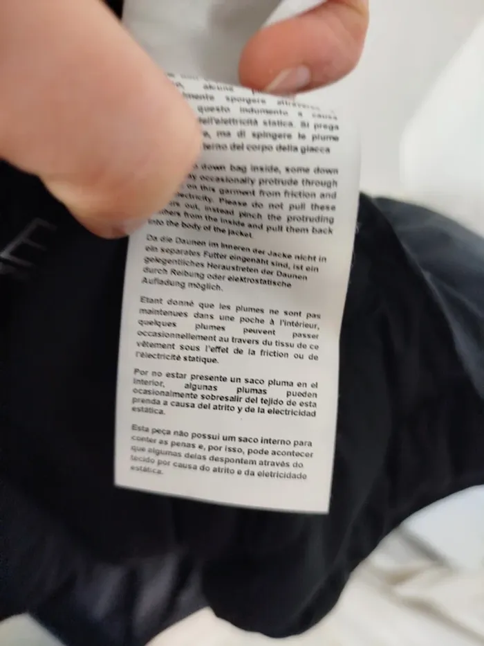 Veste matelassée - Doudoune fine homme - EA7 Emporio Armani A262 - photo numéro 8