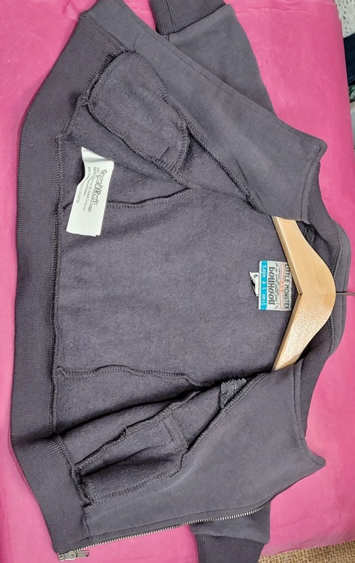 Blouson perfecto gris Tape à l'Oeil - photo numéro 6