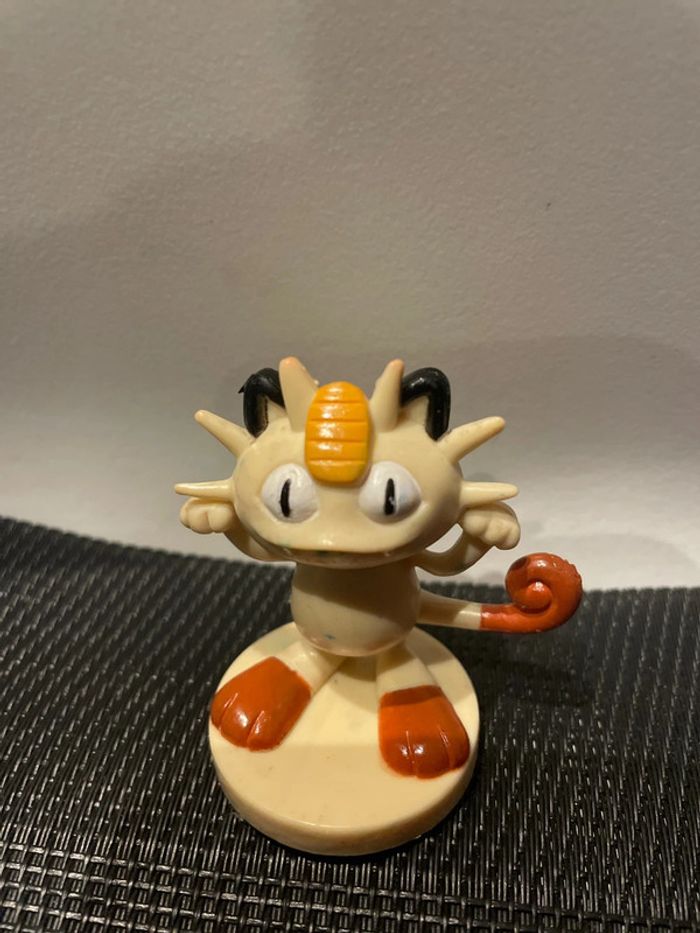 Figurine PVC Miaouss Pokémon Nintendo 5cm Meowth vintage - photo numéro 2
