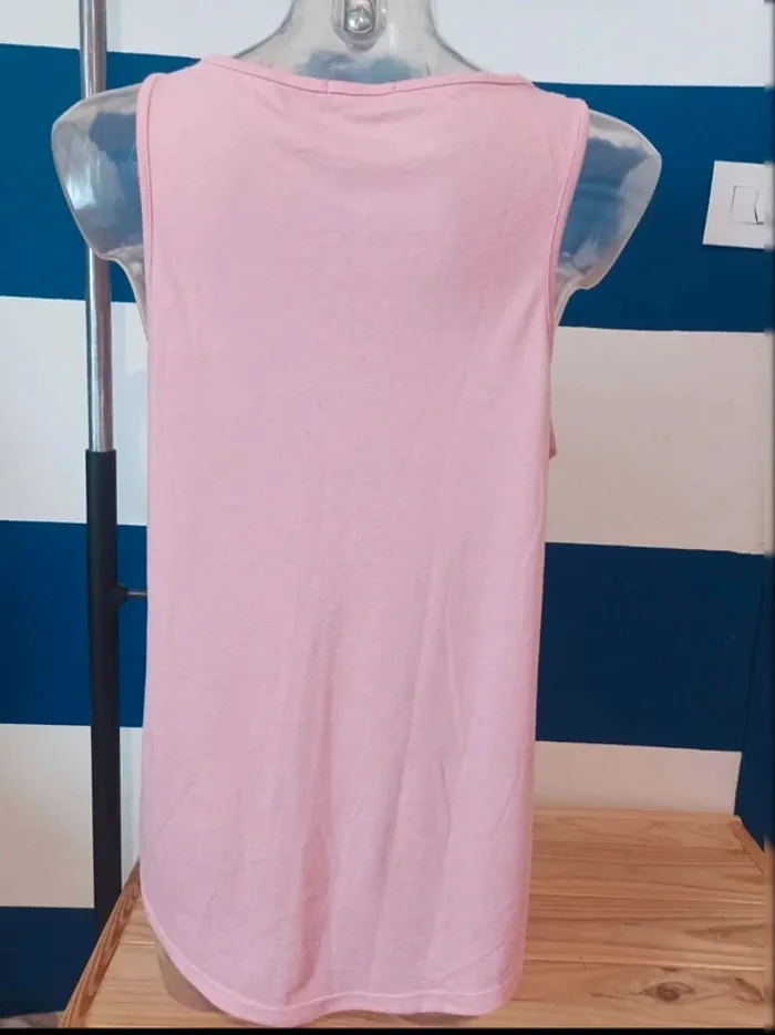 Débardeur rose pâle Follow Me femme taille 42 (XL) - photo numéro 3