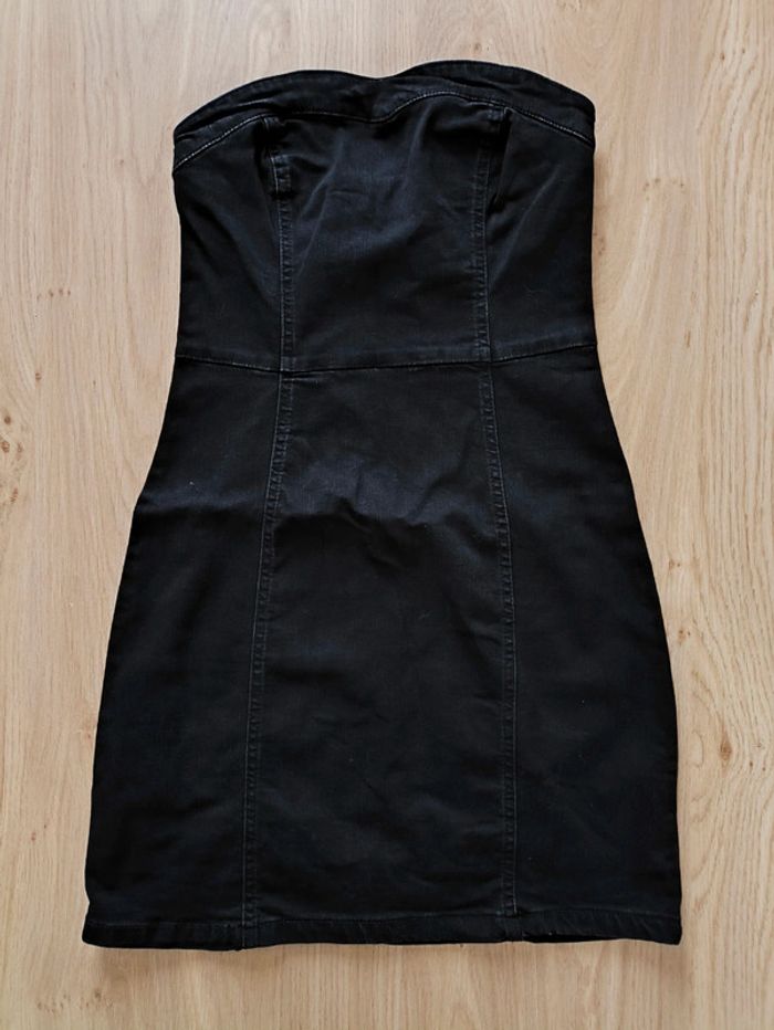 Robe en jean noir 38