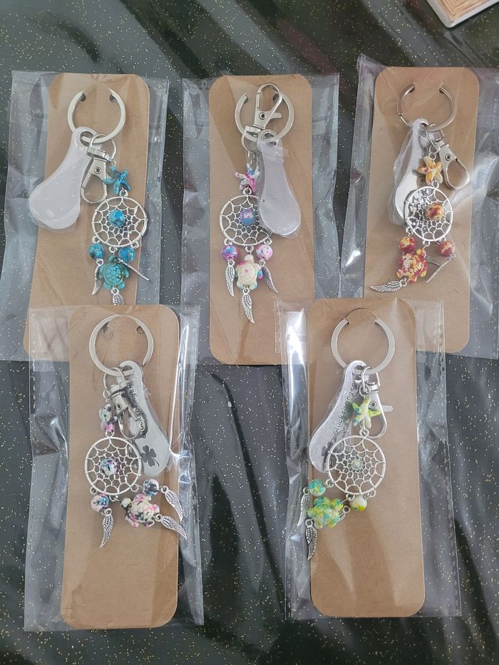 Porte clé avec son jeton de caddiy