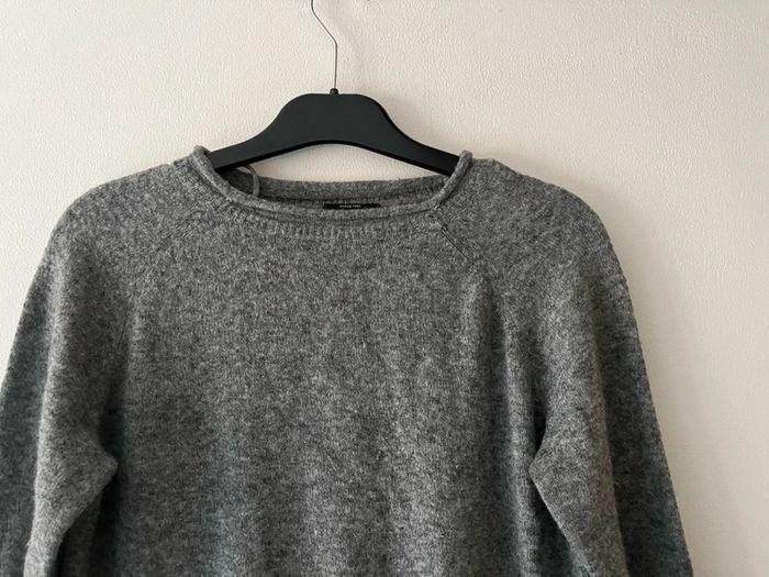 💄 Jolie pull gris col rond Only Taille M 💄 - photo numéro 2