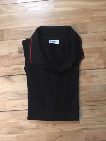 Polo Lacoste noir do spécial t4=M