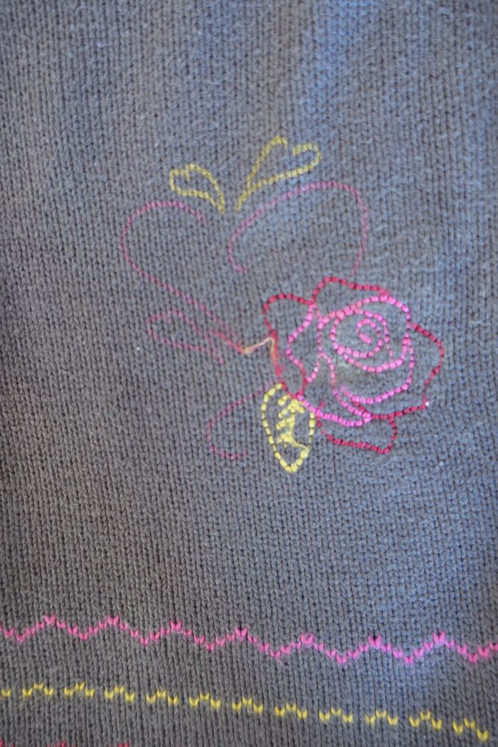 Robe-pull bébé fille 12 mois - photo numéro 5