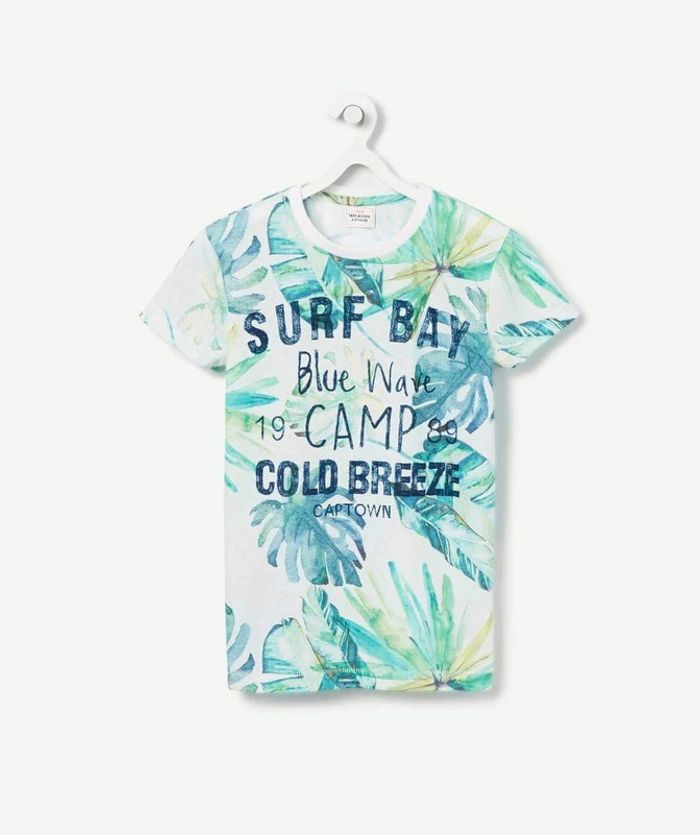 Tee shirt tao tape a l'oeil tropical 4 ans garçon carton 1a - photo numéro 5