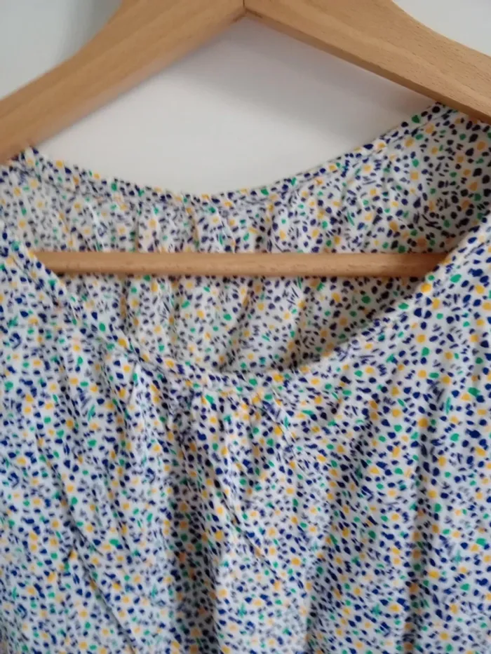 Crop top s motifs multicolores c87 - photo numéro 7