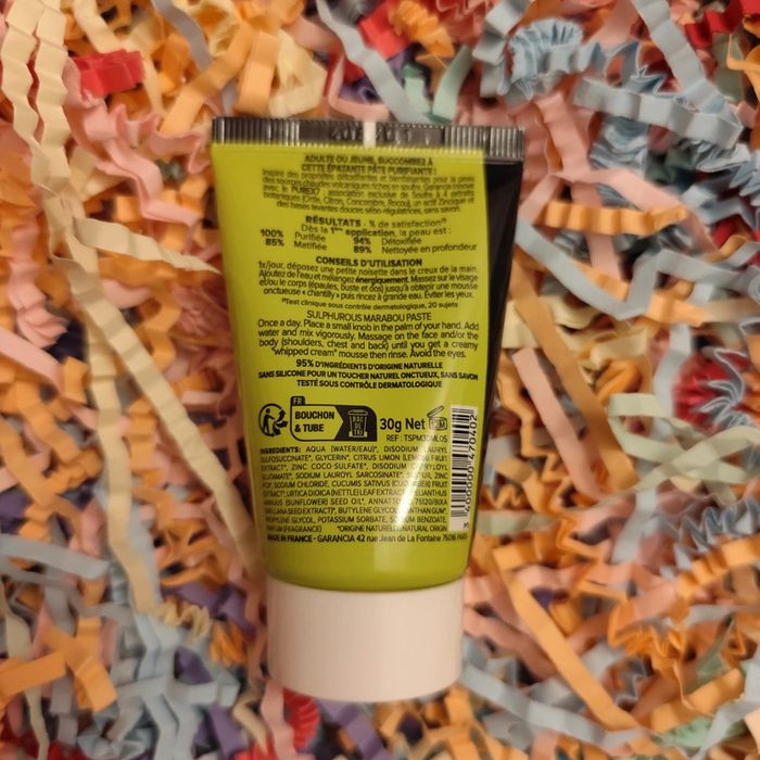 Pâte purifiante, nettoyante anti imperfections - photo numéro 2