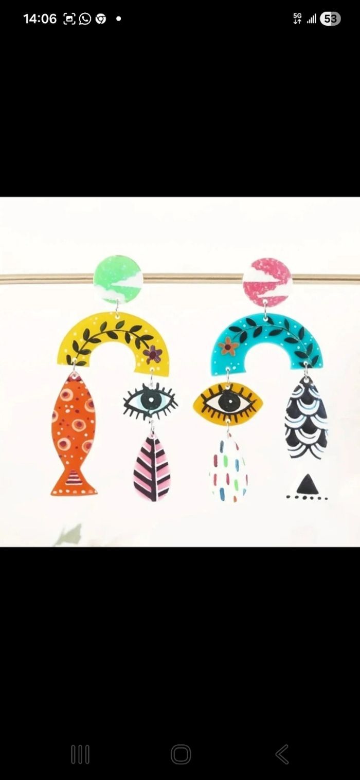Clips ART Asymetriques oeil - photo numéro 4