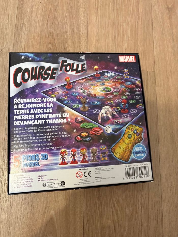 Jeu la course folle Marvel - photo numéro 2