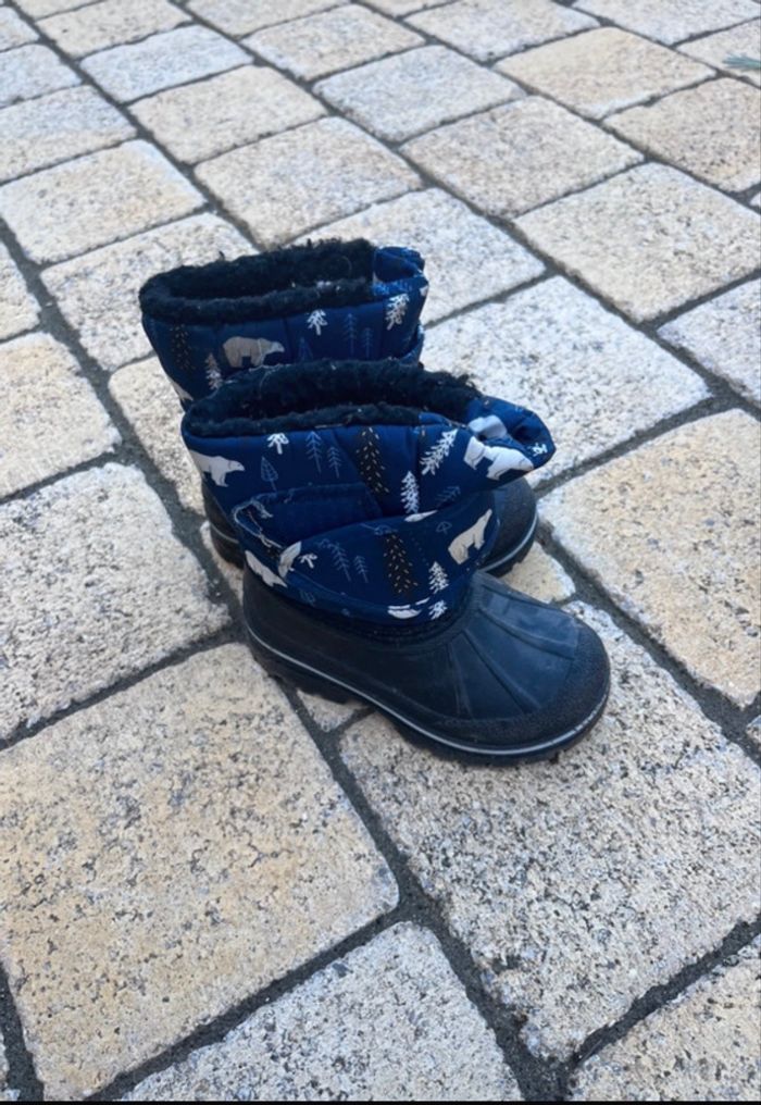 Bottes de neige garçon 24 - photo numéro 3