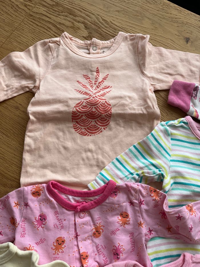 Lot de 6 pyjamas légers 1 mois - photo numéro 3