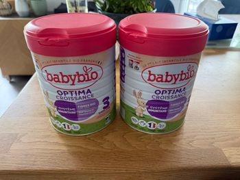 Lait Babybio 3ème âge