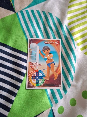 Carte playmobil beach volley 20