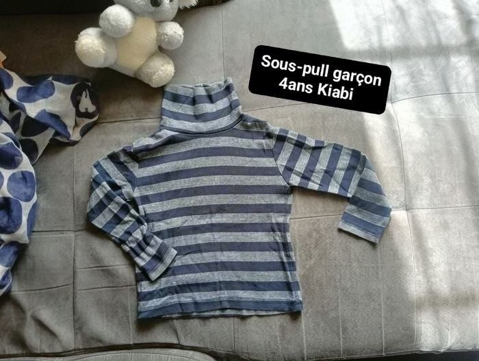 Sous-pull 4ans garçon Kiabi