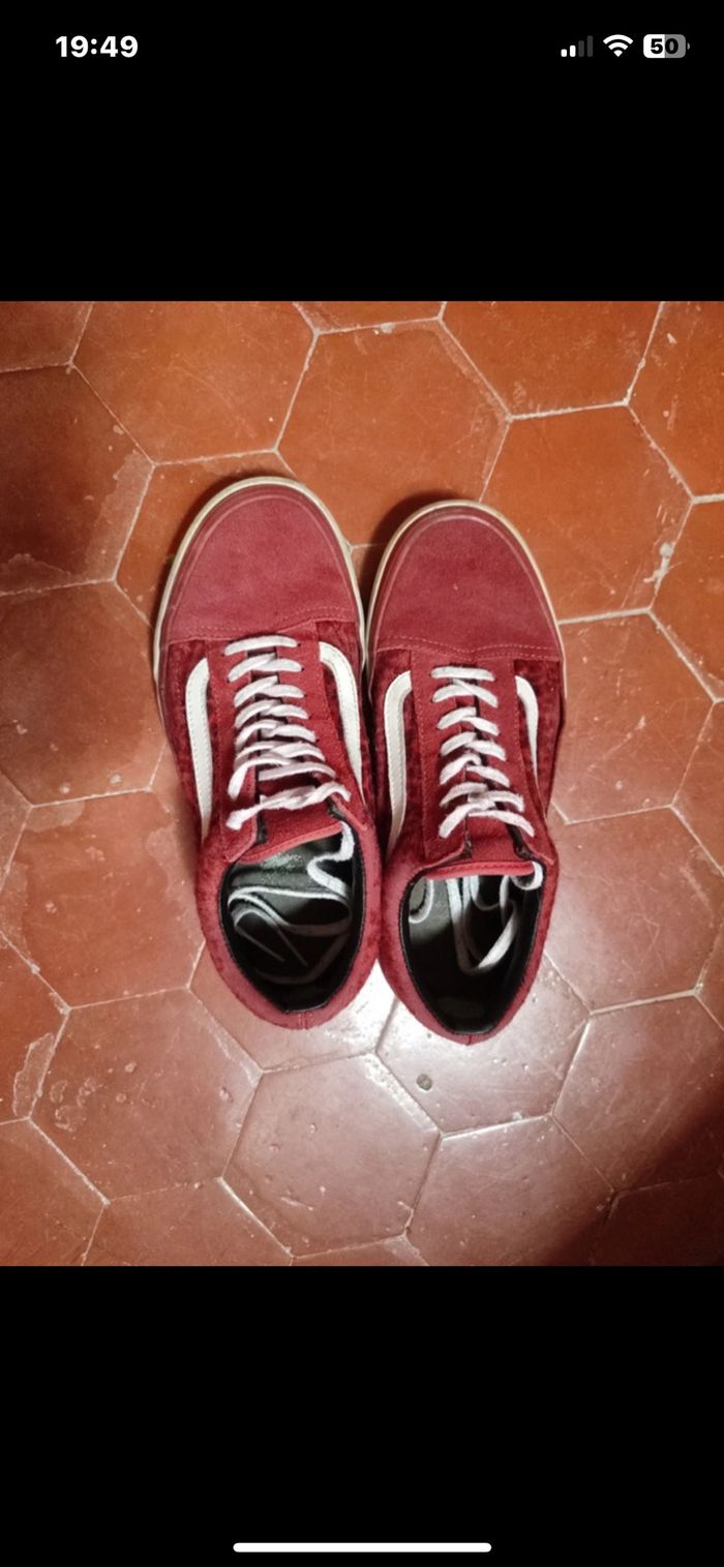 Vans léopard rouge - photo numéro 3