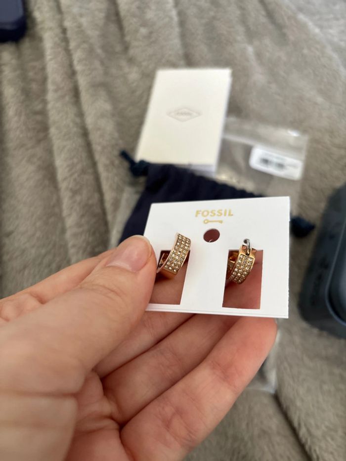 Boucles d’oreilles Fossil - photo numéro 4