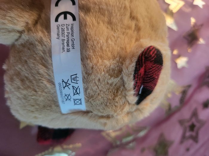 Peluche élan de Noël - photo numéro 5