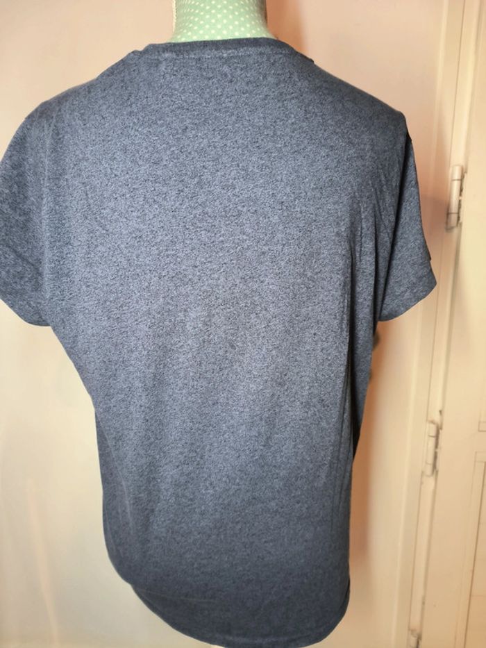 T-shirt bleu TL - photo numéro 2
