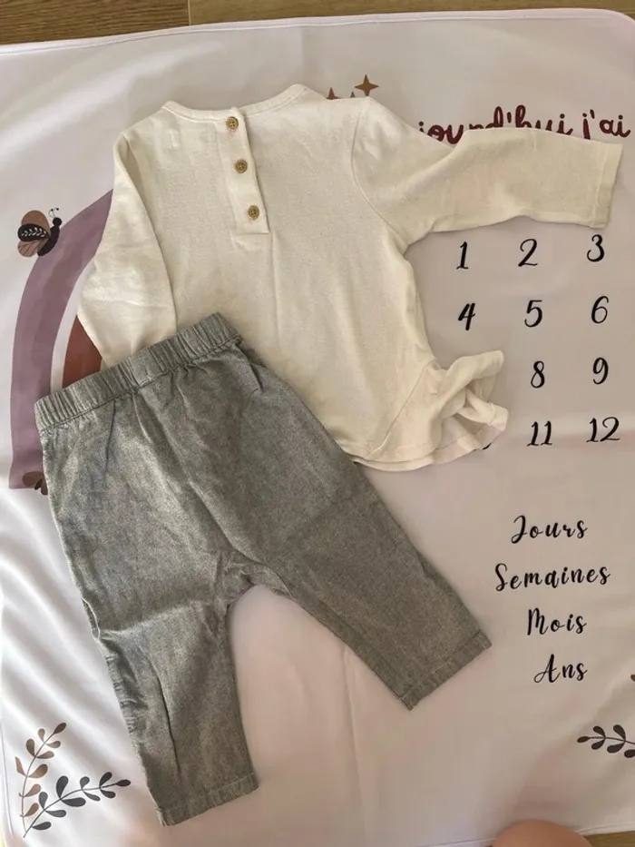 🌸👧 Ensemble bébé fille Orchestra – Taille 18 mois - photo numéro 5