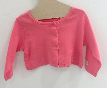 Gilet rose petit bateau