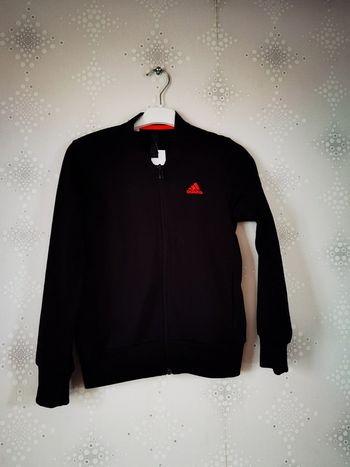 D2574 - veste zippée adidas fille 10 ans