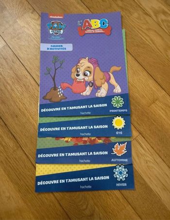 Lot de livres d’activité - Saisons