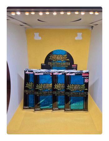 4 boosters yu-gi-oh