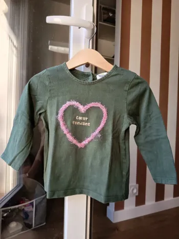 T-shirt vert Tape à l'oeil