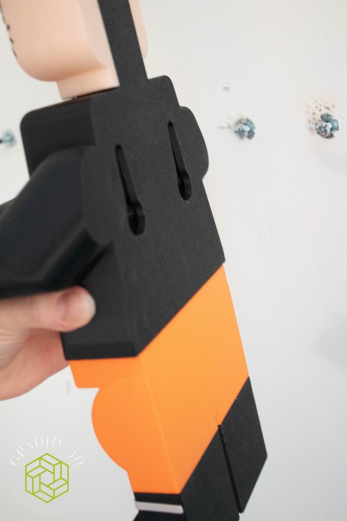 Dévidoir de papier toilette ou simple décoration murale dans un style lego naruto - photo numéro 9