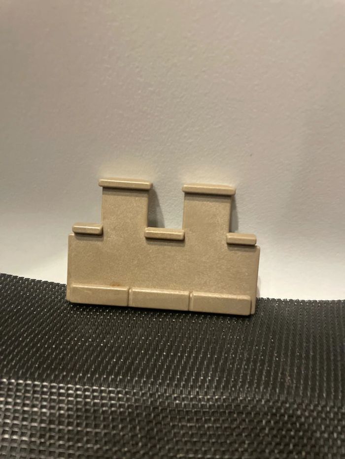 Playmobil mur créneaux plat 3667 3666 moyen âge château citadelle forteresse pièces détachées - photo numéro 2